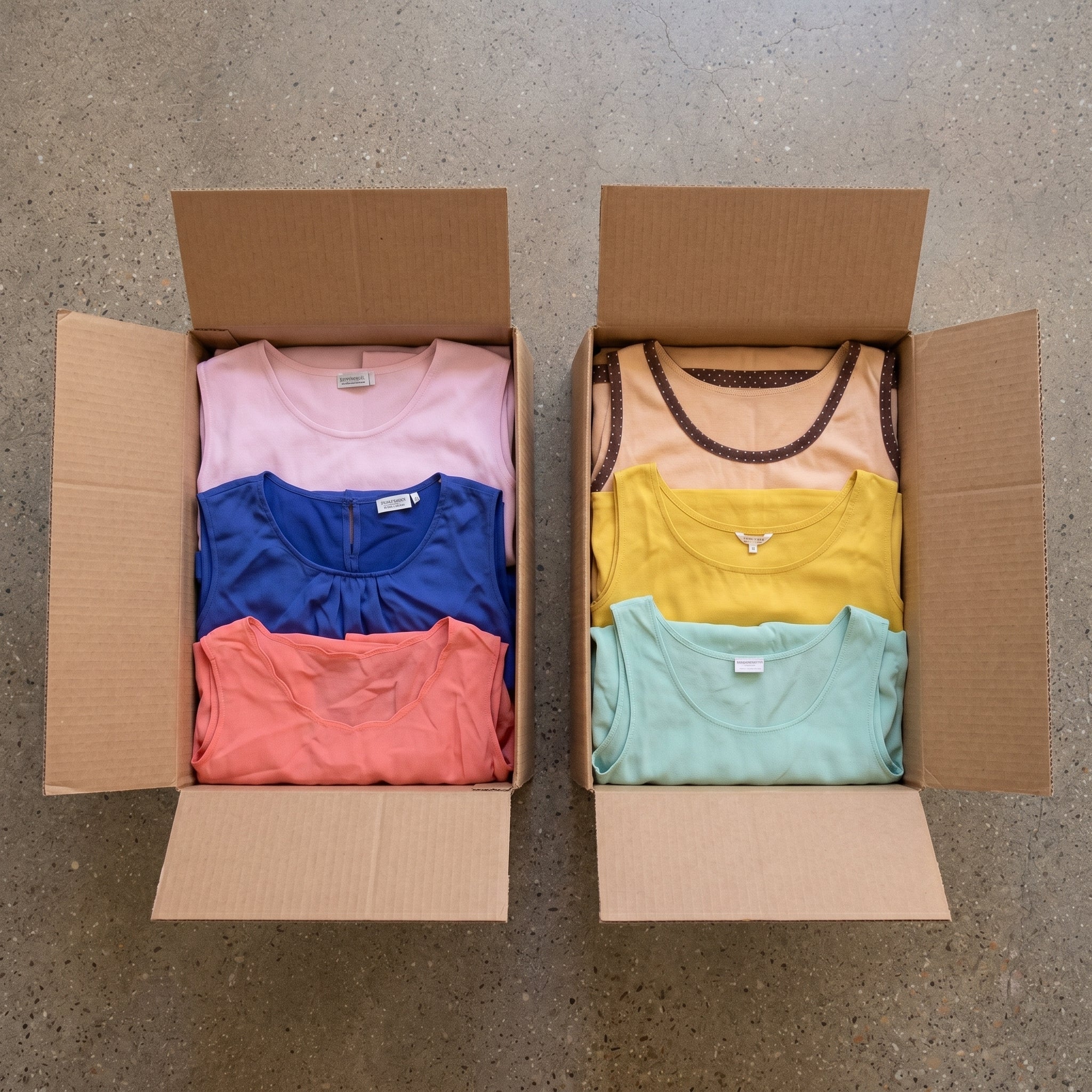 MIX BLUSAS DE TIRANTES UNICOLOR - Image 3