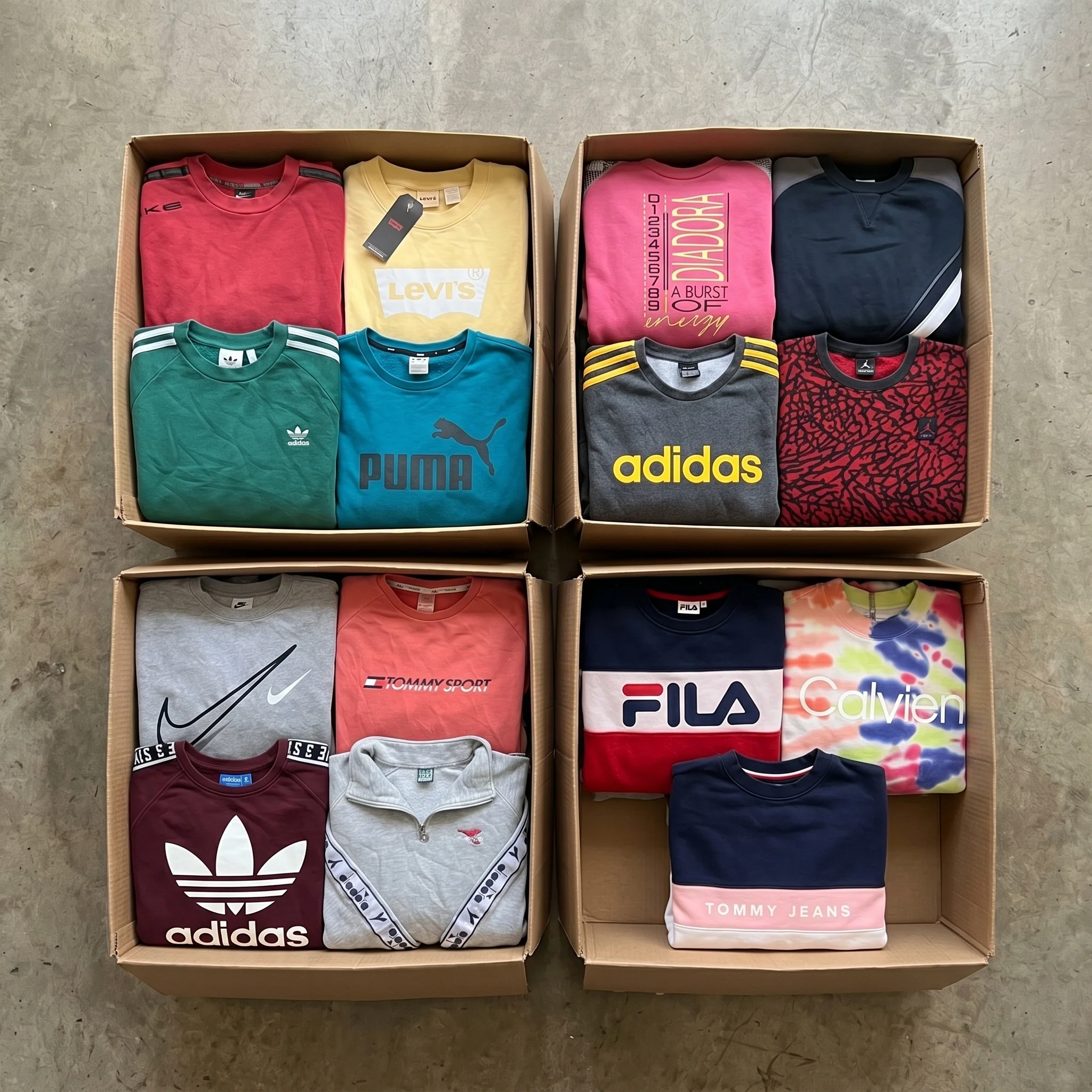 MIX SUDADERAS DE MARCA SIN CAPUCHA - Image 6