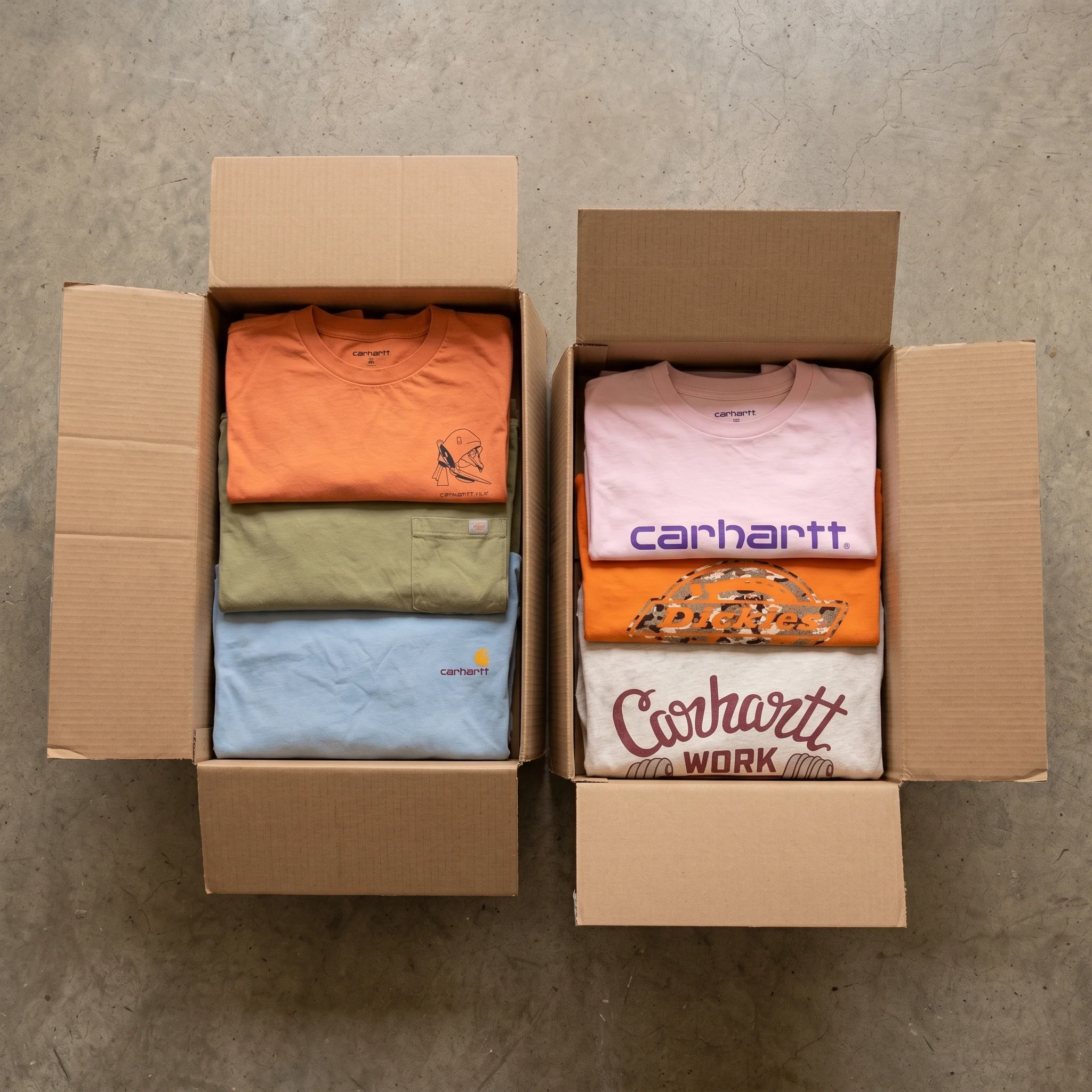 MIX CAMISETAS CARHARTT & DICKIES GRADO B/C - Image 3