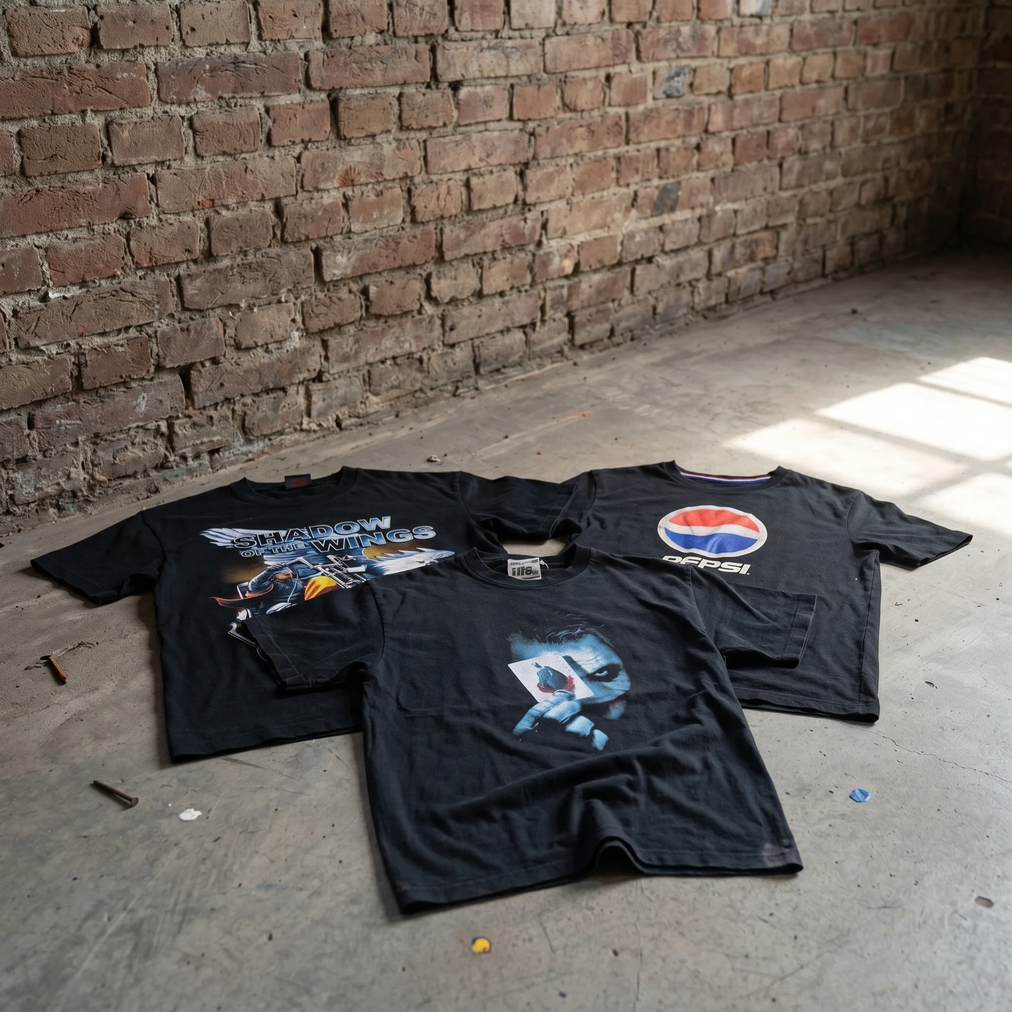 MIX CAMISETAS GRÁFICAS NEGRAS - Image 3