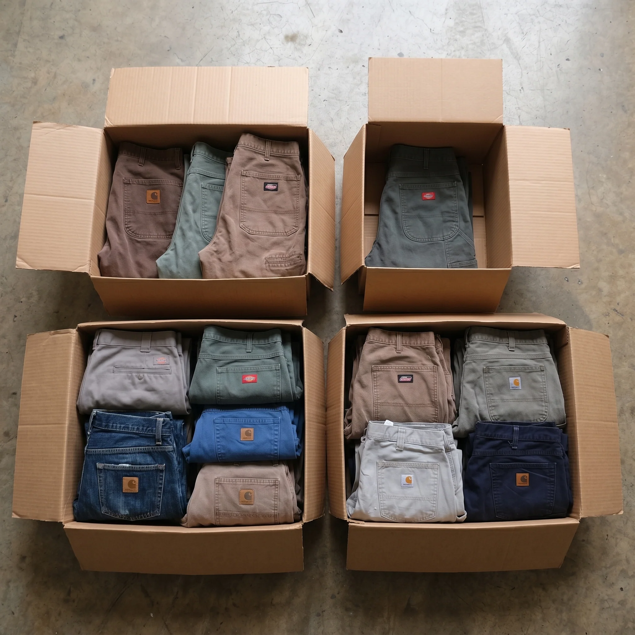 MIX PANTALONES CARHARTT & DICKIES GRADO B-C - Image 5