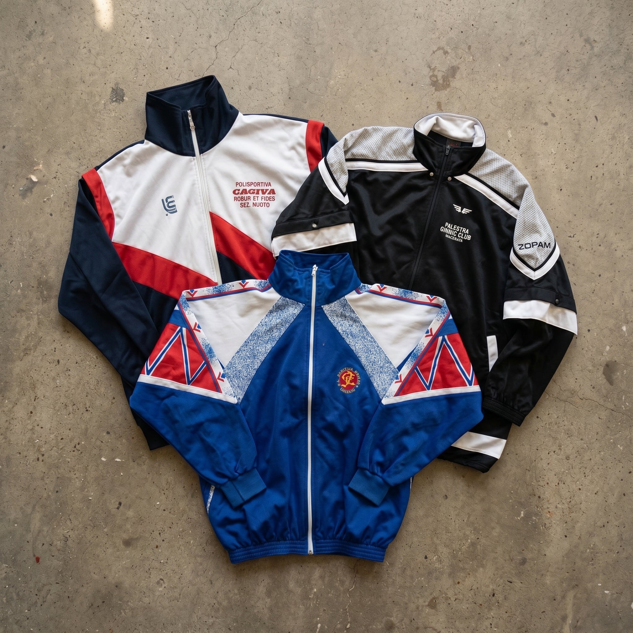 MIX CHAQUETAS DEPORTIVAS DE NYLON SIN MARCA
