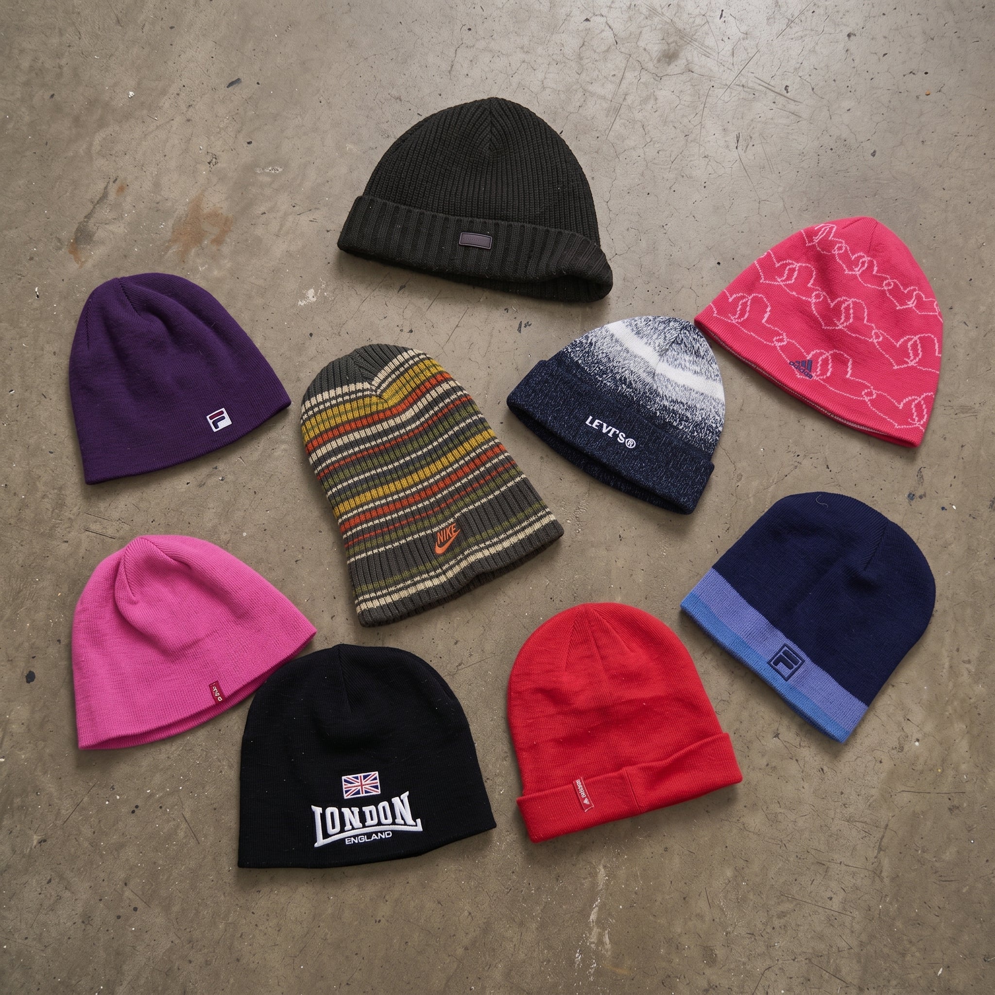 MIX GORROS DE MARCA