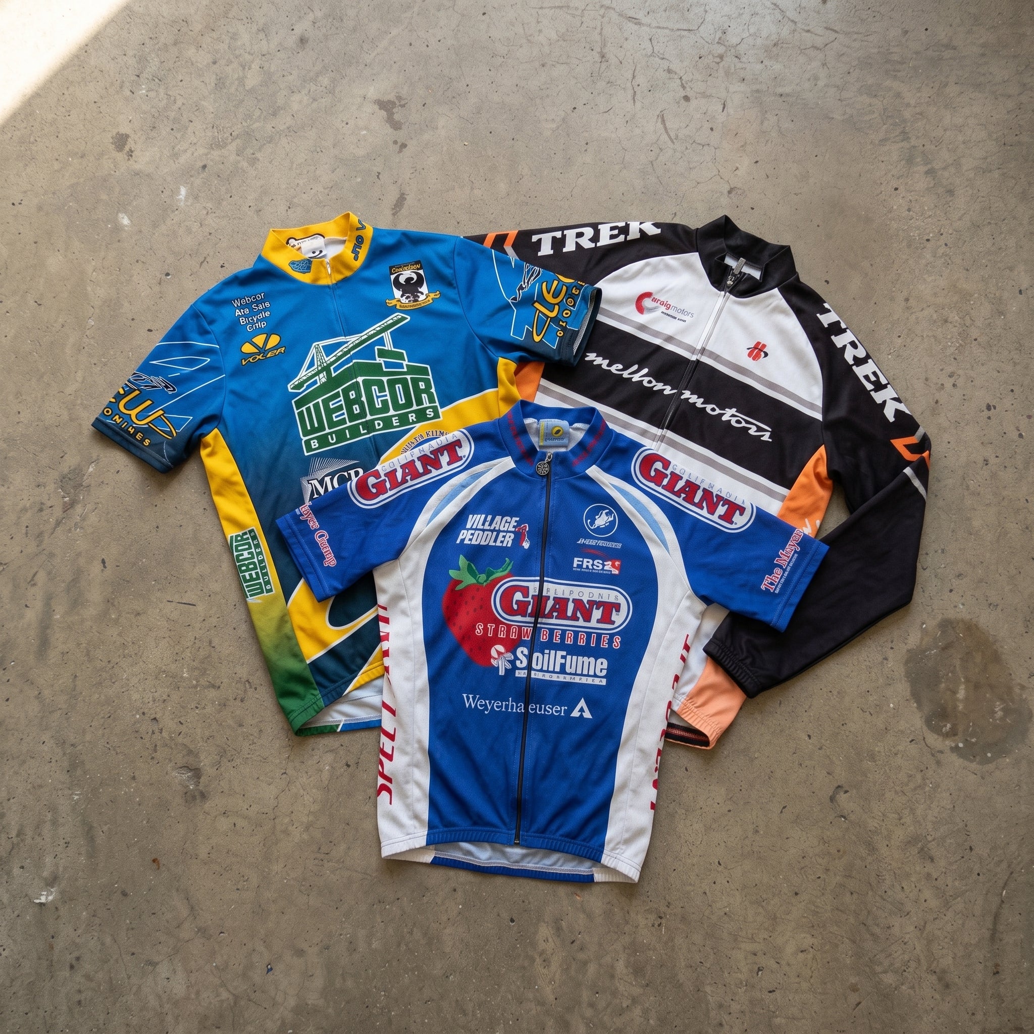 MIX MAILLOTS DE CICLISMO