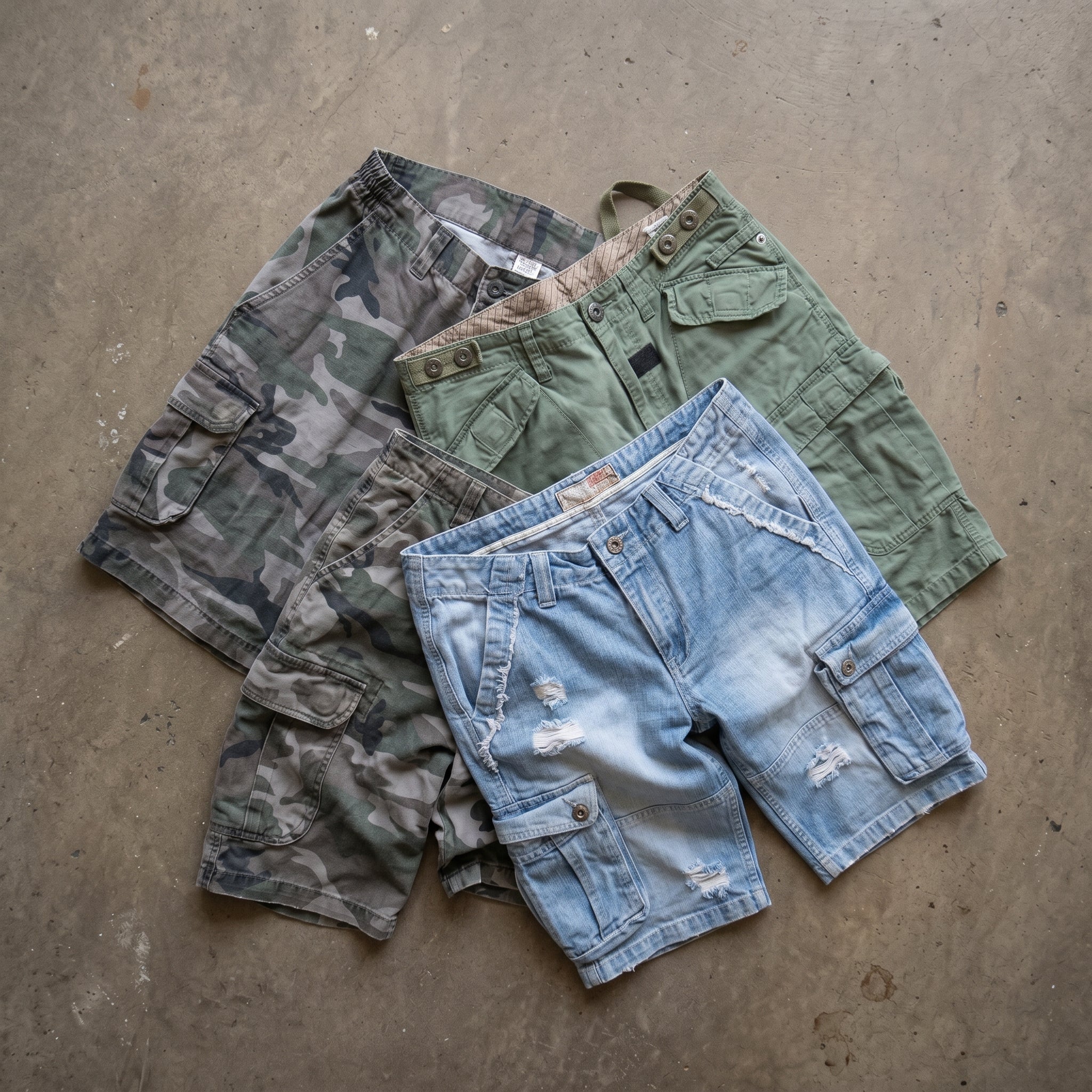 MIX PANTALONES CORTOS CARGO