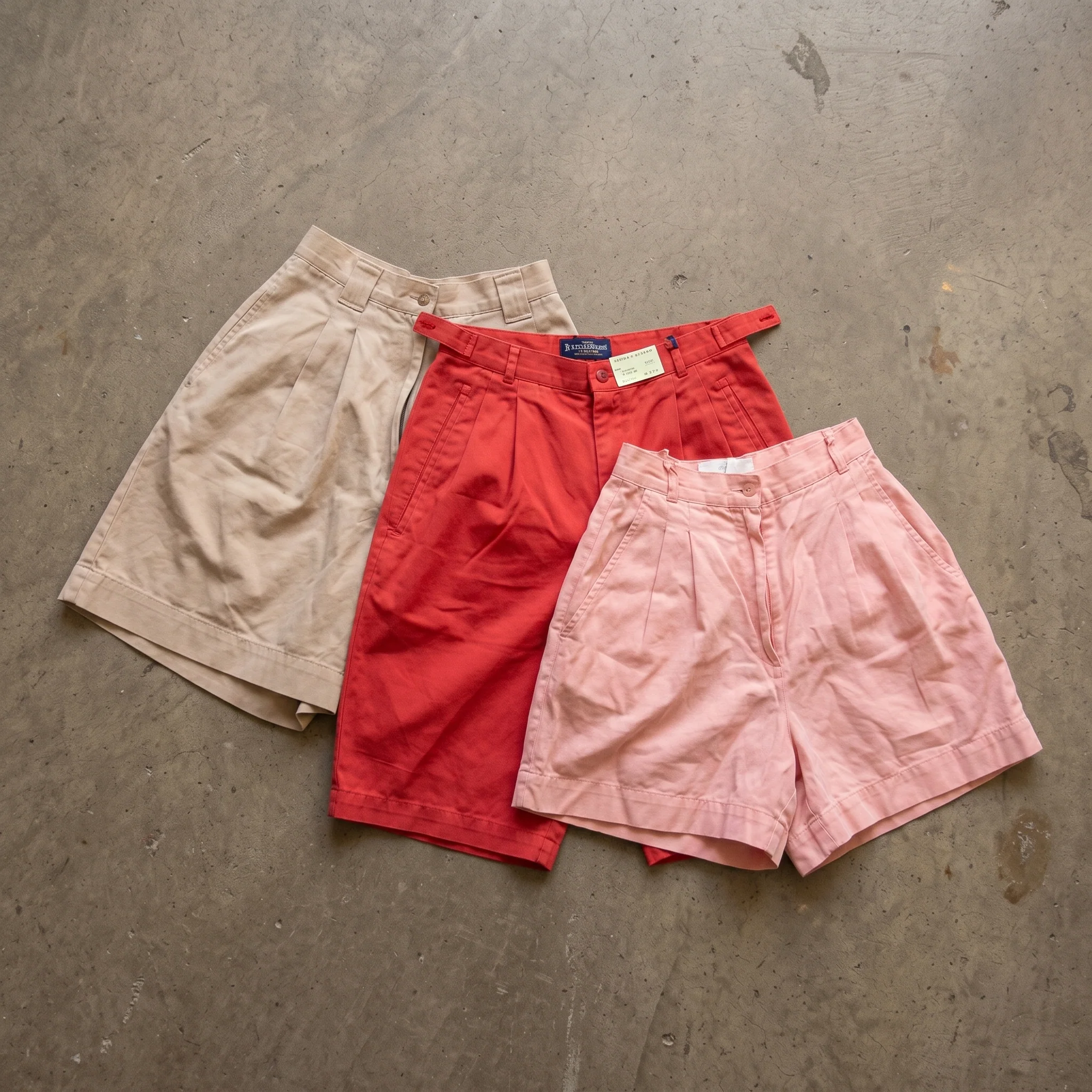 MIX PANTALONES DE PINZA CORTOS