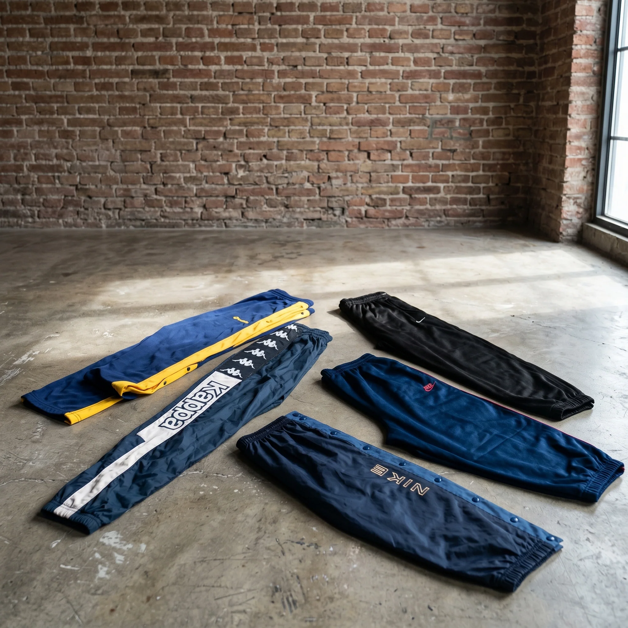 MIX PANTALONES CHÁNDAL DE NYLON DE MARCA - Image 3