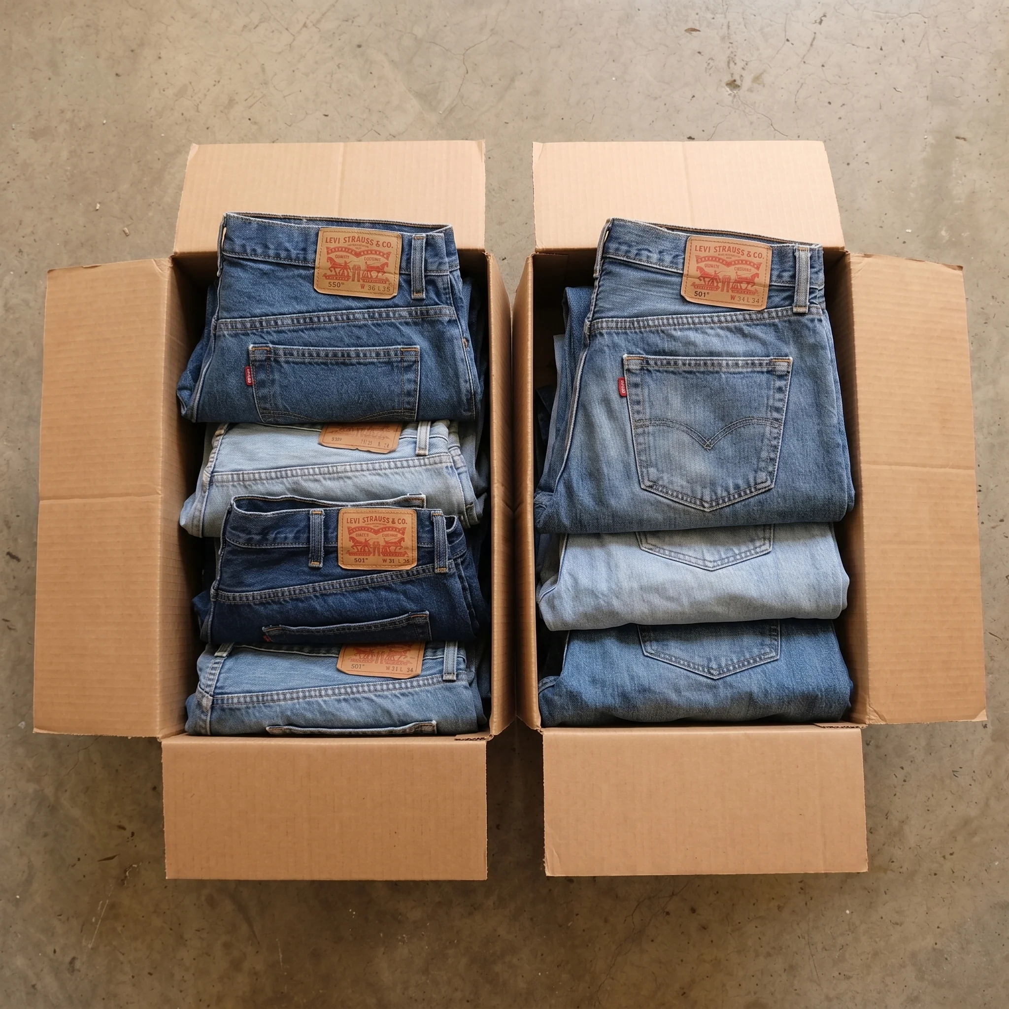 MIX LEVI'S 501, 505 & 550 - Image 7