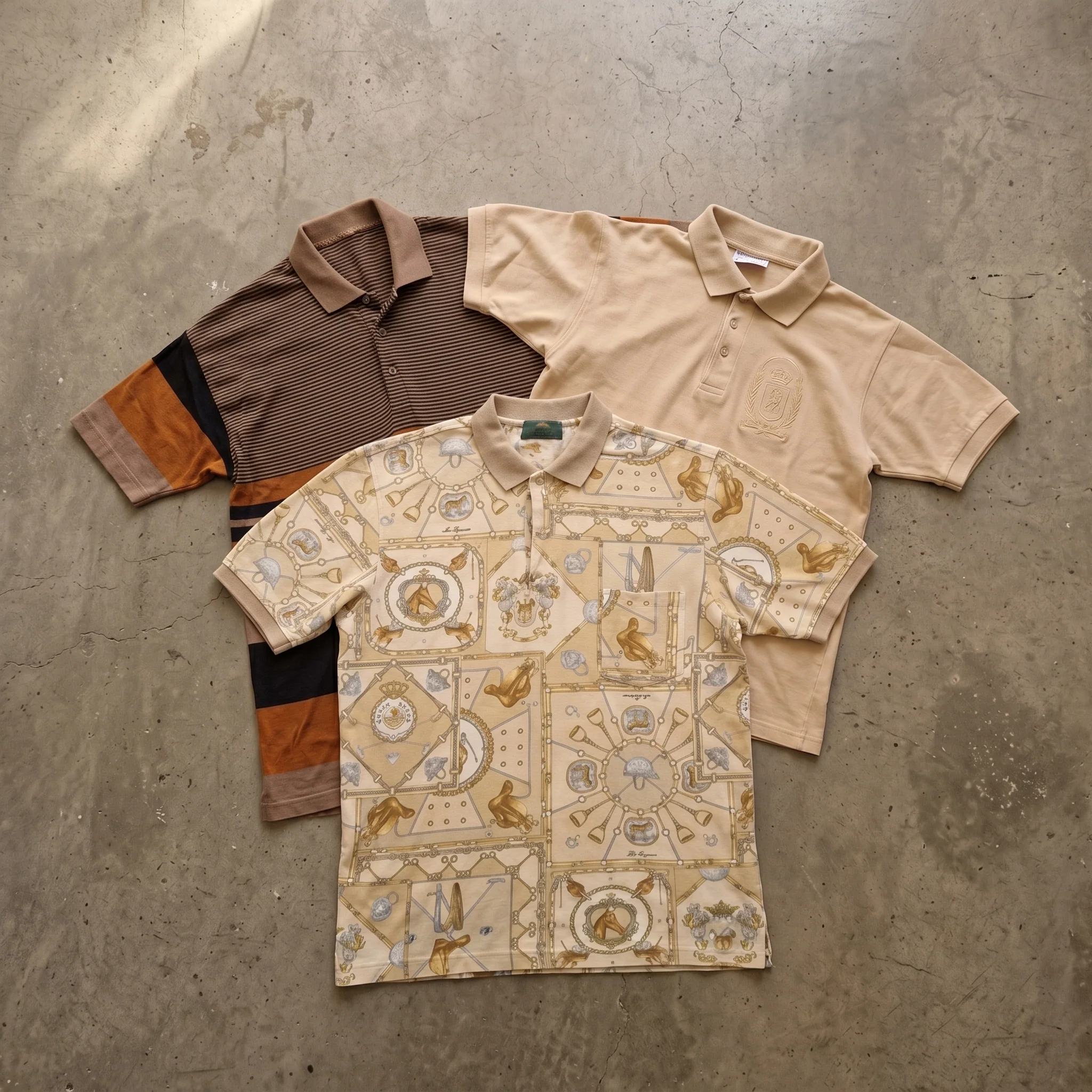MIX POLOS VINTAGE DE MANGA CORTA