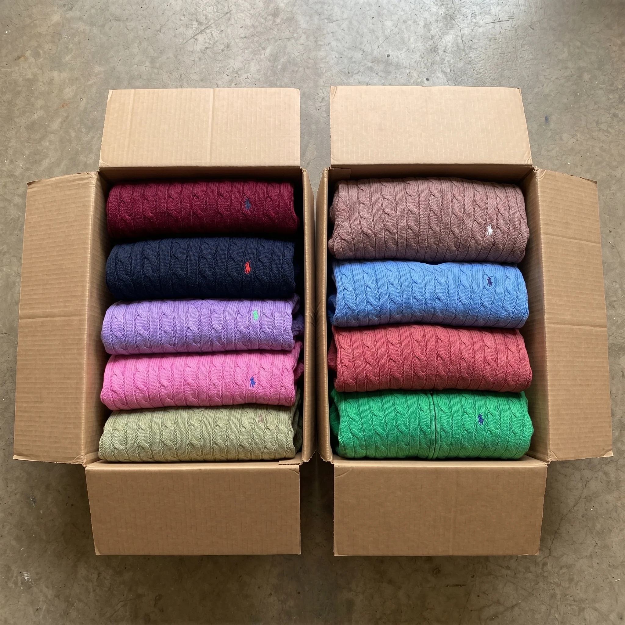 MIX JERSEY RALPH LAUREN CABLE KNIT - Image 4