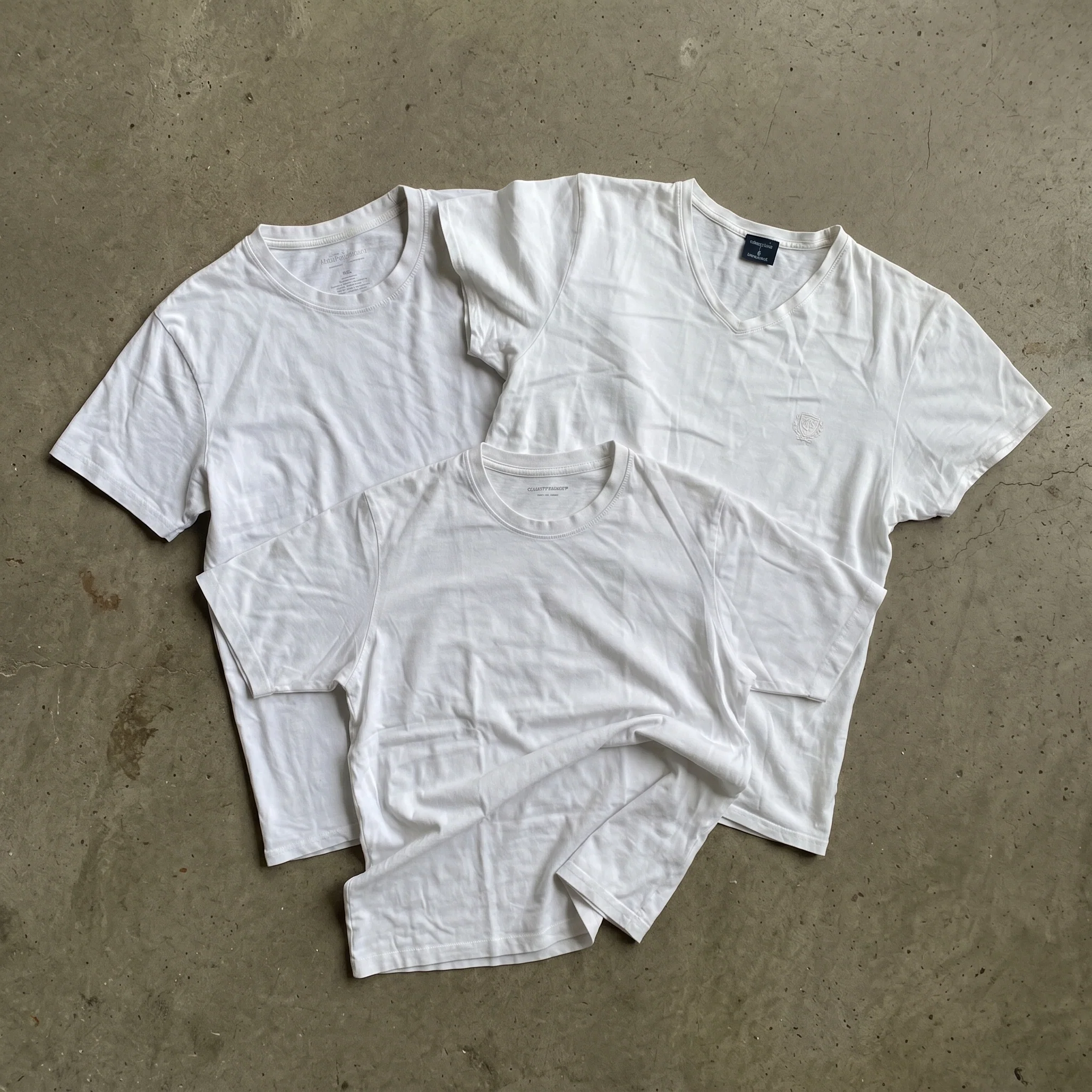 MIX CAMISETAS BLANCAS