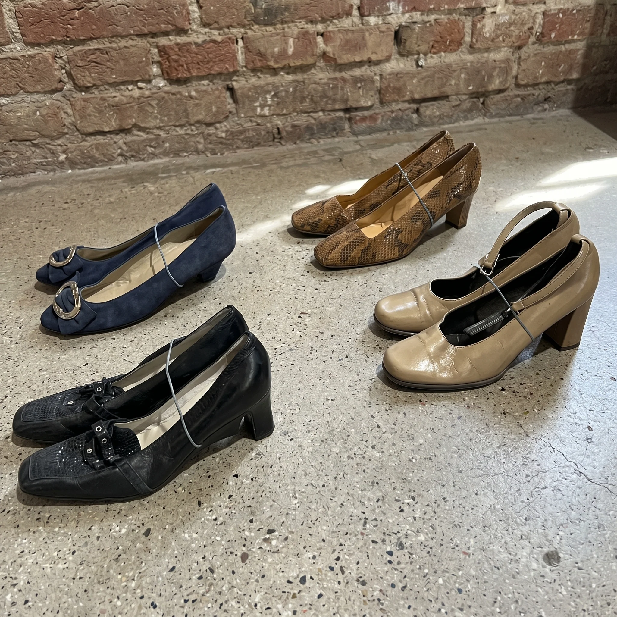 MIX ZAPATOS VINTAGE DE VESTIR PARA MUJER - Image 3